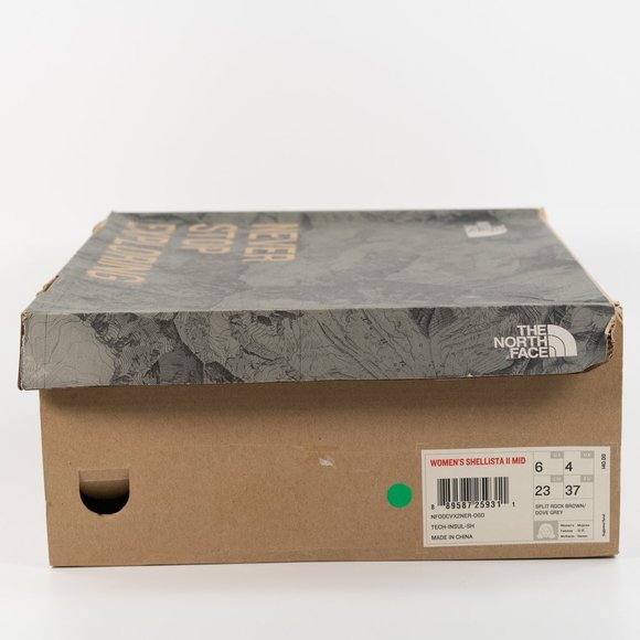 The North Face Women's Shellista II Mid 'Split Rock Brown' Winter Boots Snow - Picture 9 of 10